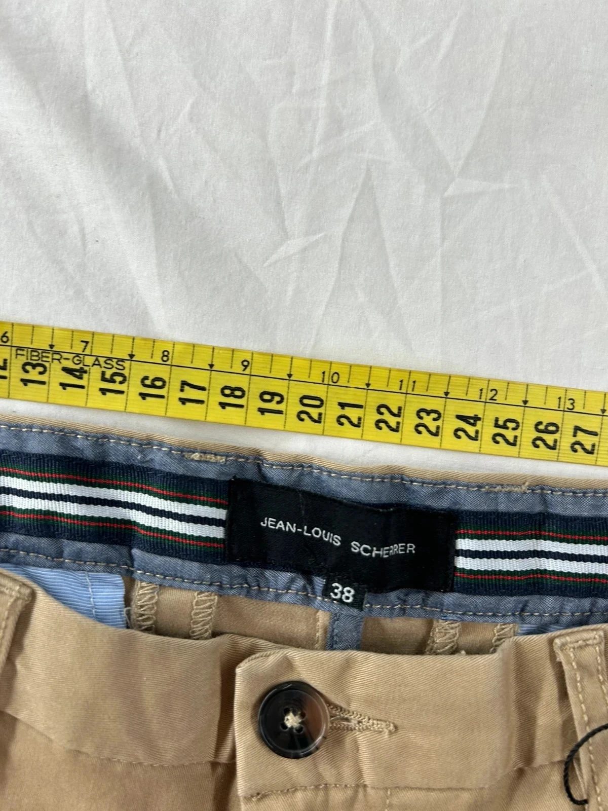 Chino vintage bege Jean-Louis Scherrer – photo 10